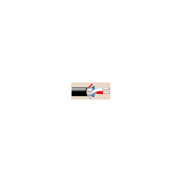 Belden 20-1P THERMOCOUPLE SOL JX, PVC O/A FOIL SHD PVC JKT BLK, 1000FT 3111A 0105000 - main